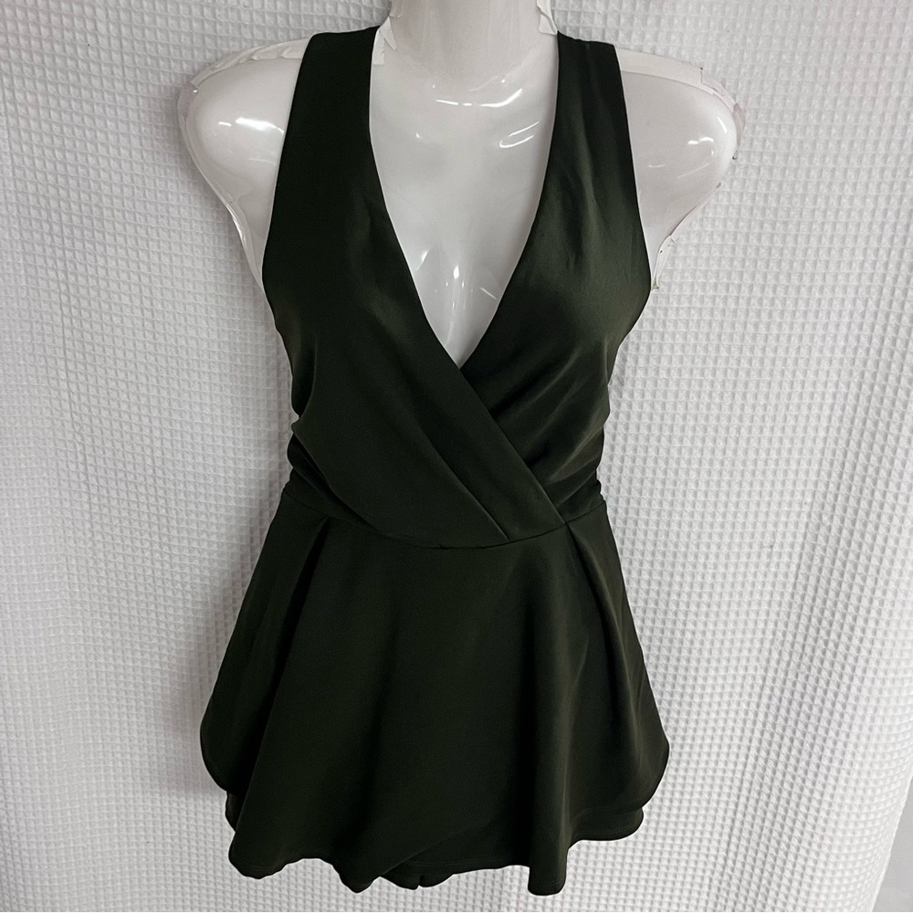 Purple Snow ladies Dark Green Mini romper size large - Picture 5 of 10